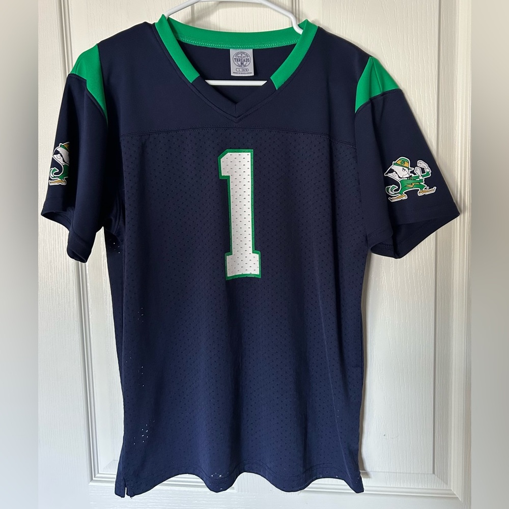 Rivalry Threads Navy and Green Jersey